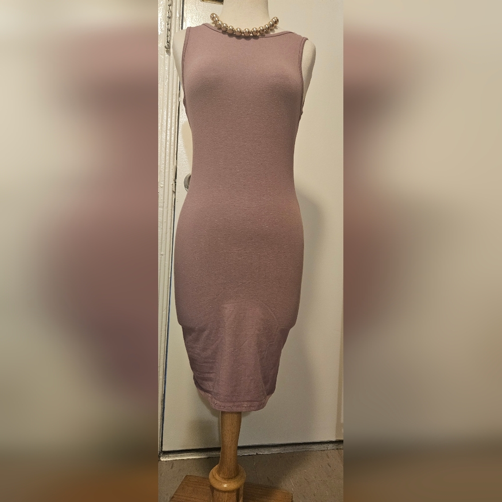 New Rayon spandex jersey stretch dress
